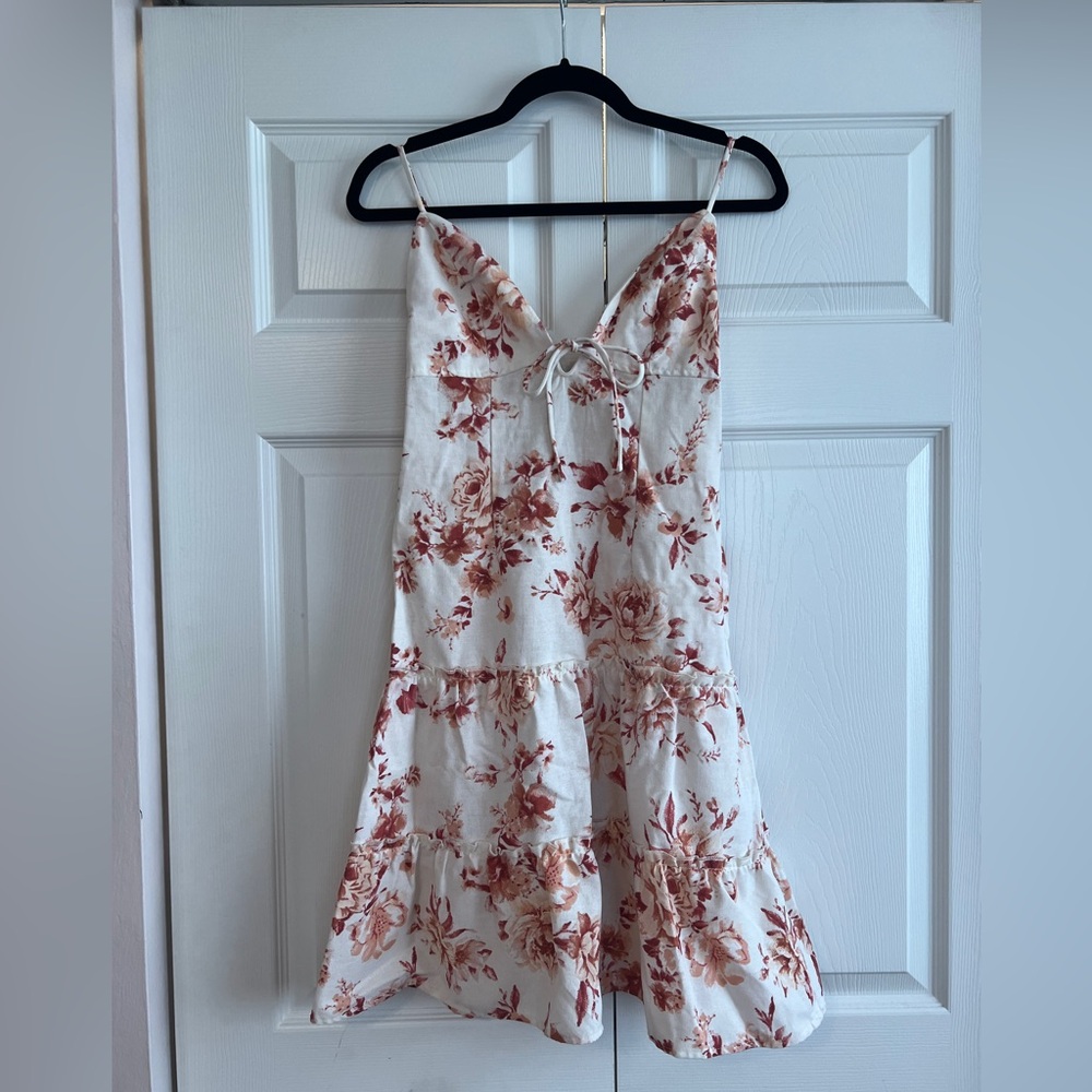 Floral Spaghetti Strap Dress